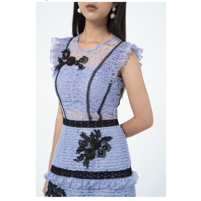 Đầm dạ hội tím ivymoda size s