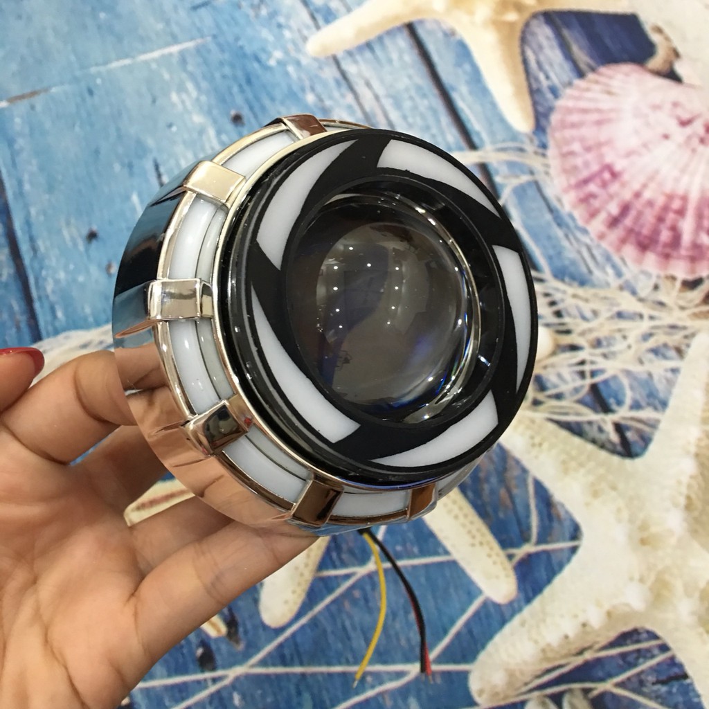 Đèn led U12 xoáy nhiều màu độ ô tô, xe máy phong cách dân chơi