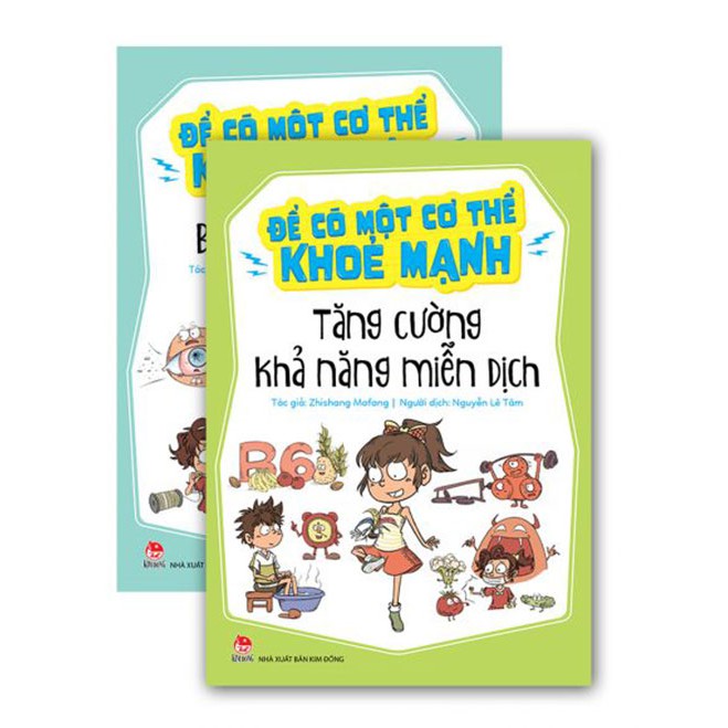 Combo Sách - Để có một cơ thể khoẻ mạnh ( 6 quyển ) - NXB Kim Đồng - Chanchanbooks