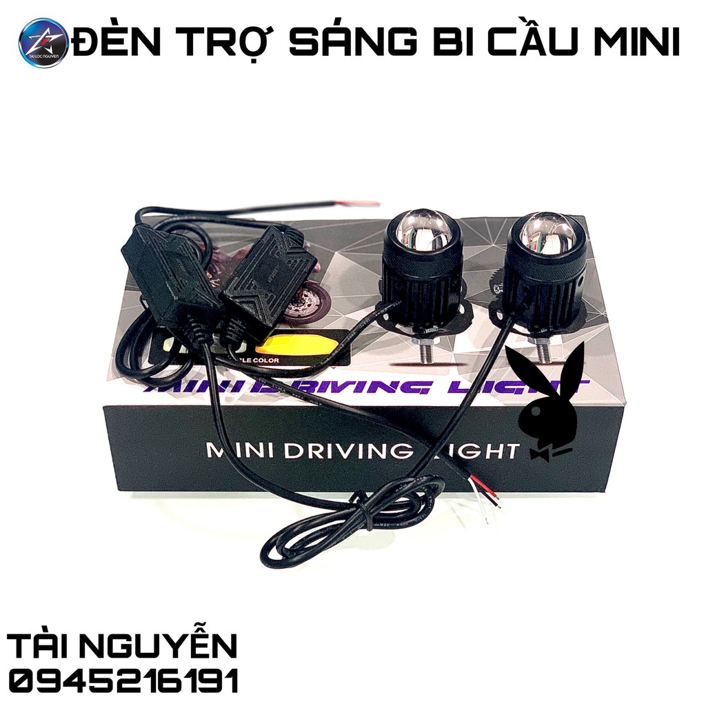 ĐÈN TRỢ SÁNG BI CẦU MINI CHO XE MÁY L1