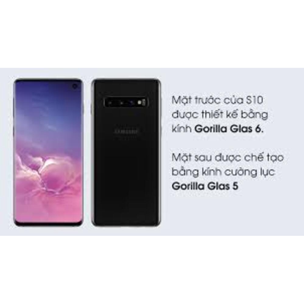 Điện thoại Samsung Galaxy S10 Chính Hãng ram 8G rom 128G, Chính Hãng, Chiến Game nặng siêu chất - TNN 03
