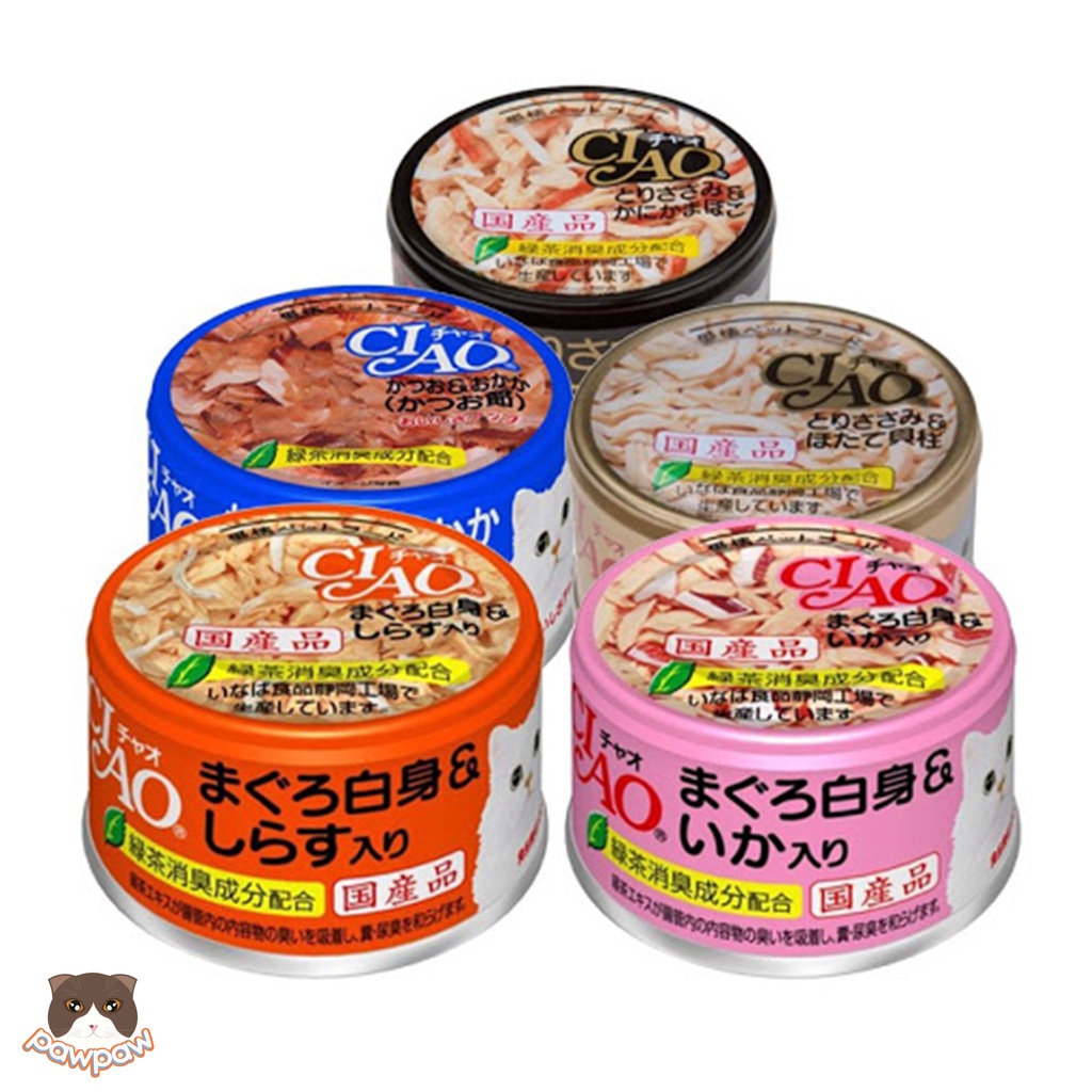 Pate Ciao lon 80gr cho mèo
