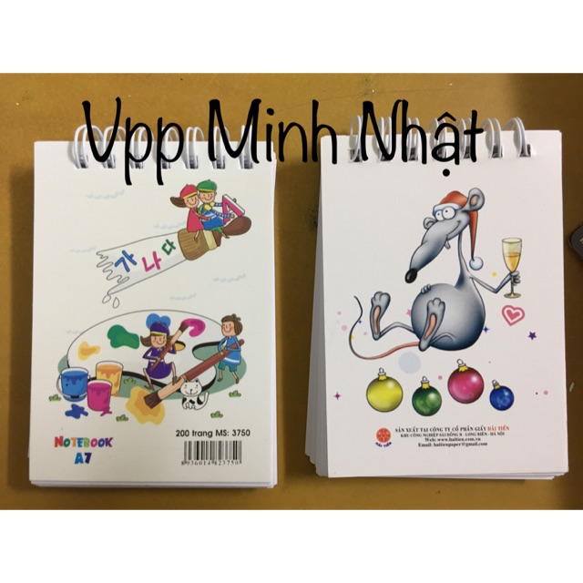 Sổ lò xo A7 Hải Tiến 200 trang