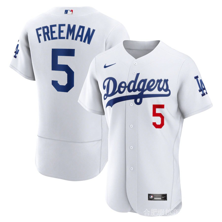 Áo Thun Bóng Chày In Chữ Los Angeles Dodgers Freddie Freeman Cody Bellinger Chính Hãng Cho Nam