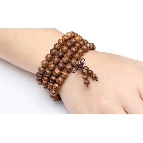 Vòng Phong Thủy Bằng Gỗ,Chuỗi Đeo Tay Tràng Hạt 8 Li Thơm Nhẹ Mùi Gỗ Tự Nhiên Phụ Kiện Thời Trang Nam Nữ