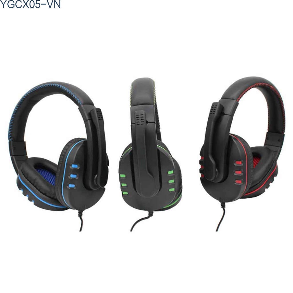 Tai Nghe Chụp Tai Có Mic Mềm Mại Cho Ps4 Laptop Mobiles | BigBuy360 - bigbuy360.vn