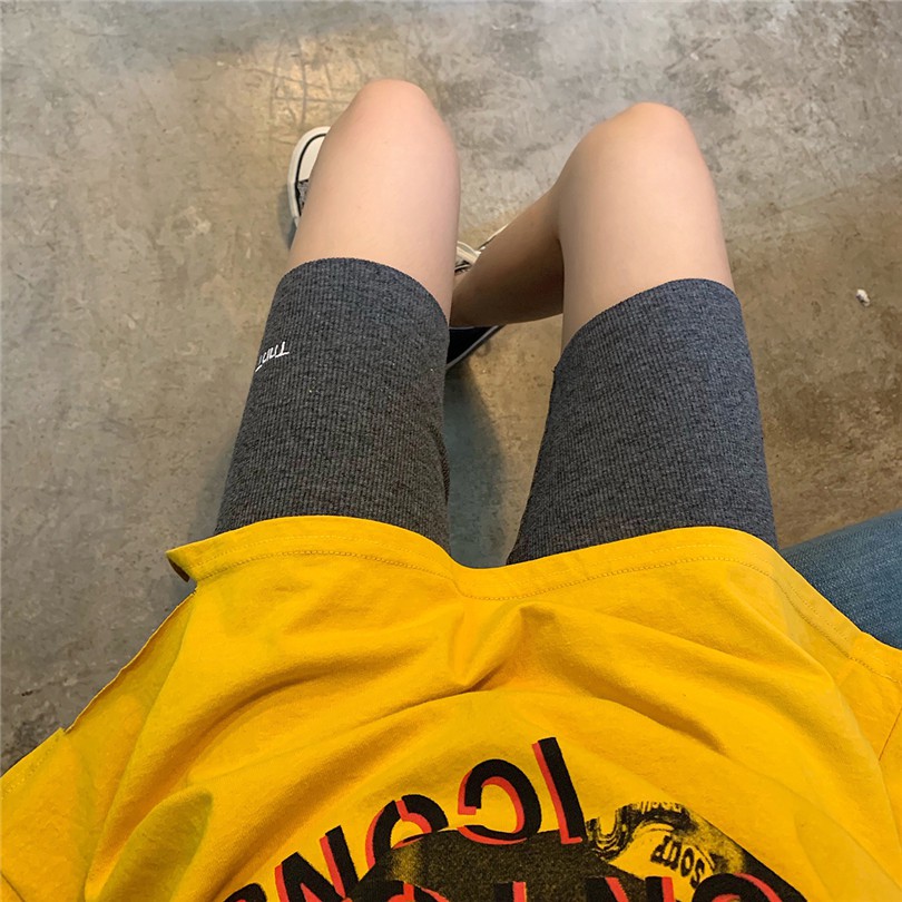 Quần legging thể thao năng động thời trang 126140Quần short Skinny chất liệu co giãn phong cách vintage | BigBuy360 - bigbuy360.vn