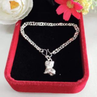 Lắc tay, chân con giáp bạc ta cho bé