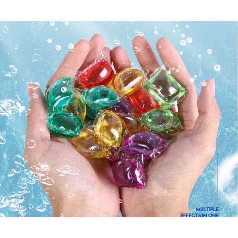 Lọ 30 viên giặt xả quần áo nội địa trung siêu thơm