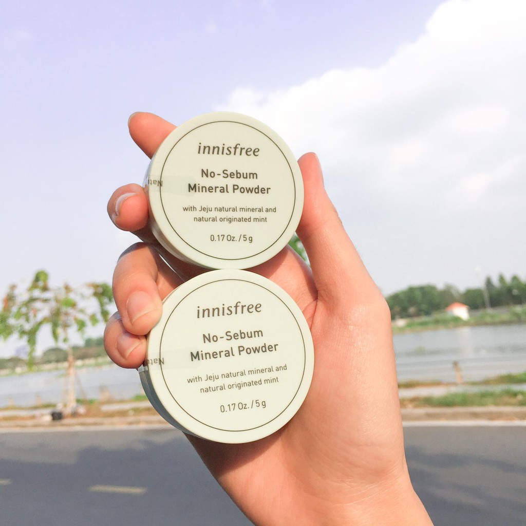 Phấn phủ bột Innisfree No-sebum 5g