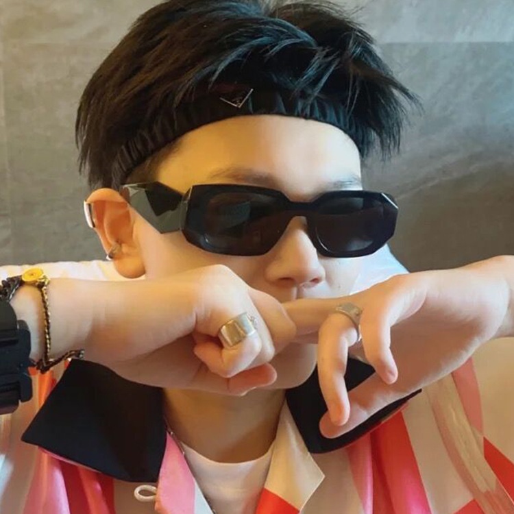 Kính Mát Gọng Vuông Chống Tia UV Thời Trang Cá Tính Dành Cho Nữ