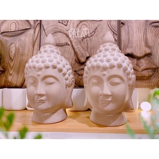 Đầu tượng phật gốm