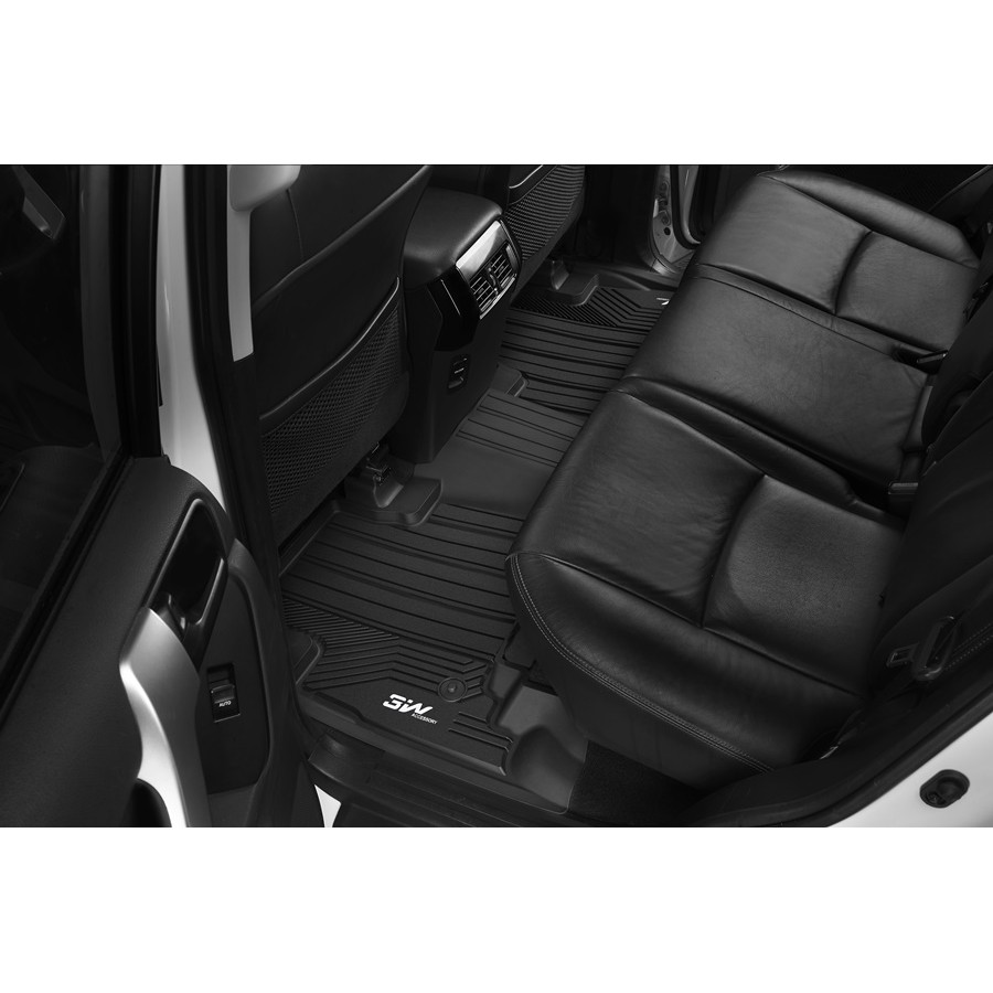 Thảm lót sàn ô tô TOYOTA CAMRY 2011 - 2017 Nhãn hiệu Macsim 3W chất liệu nhựa TPE đúc khuôn cao cấp - màu đen,