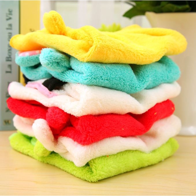 Khăn lau tay treo tường hình thú cute xả kho giá sỉ, khăn lau tay nhà bếp, nhà tắm siêu thấm hút