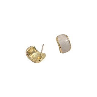 Bông Tai Đính Đá Opal Tinh Tế