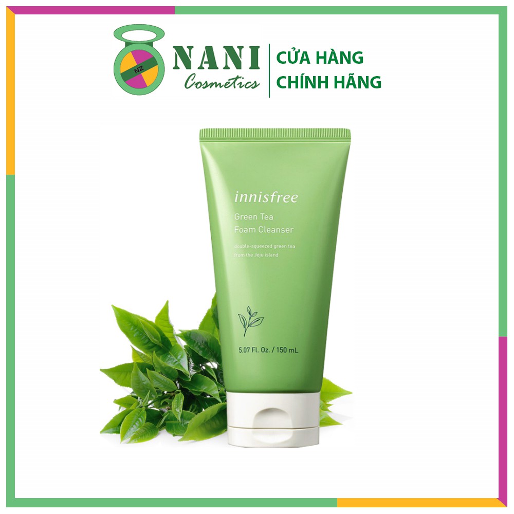 Sữa Rửa Mặt Trà Xanh Green Tea Cleansing Foam (mẫu mới)