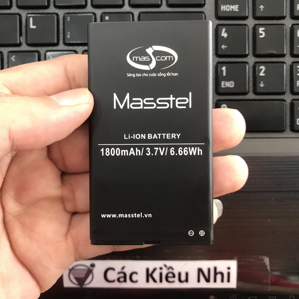 Pin Masstel A260 A275 A285 | 1800mAh 3.7V 6.66Wh