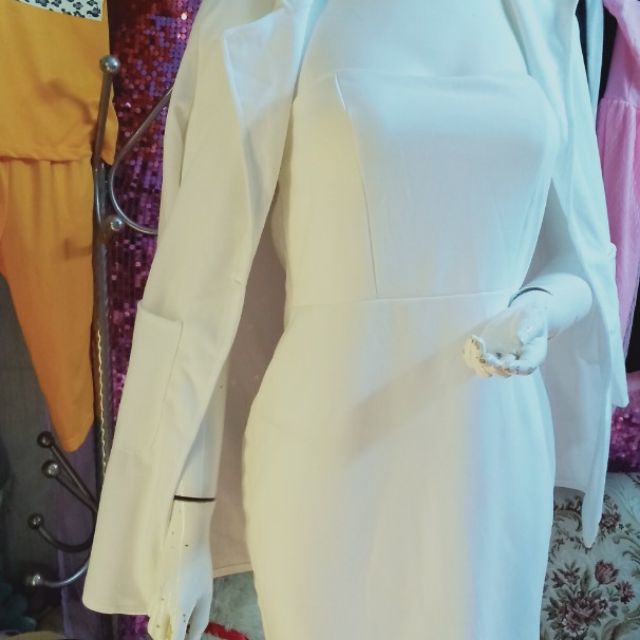 Sét đầm body áo vét