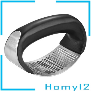 Kitchen Garlic Press Rocker Stainless Garlic Crusher Squeezer Gadget Durable