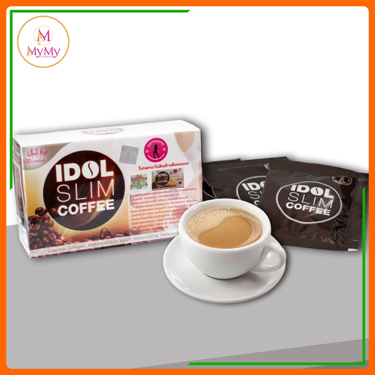 GIẢM CÂN CAFE IDOL SLIM - Cà Phê Giảm Cân Idol Slim Coffee X2 Thái Lan [ CHÍNH HÃNG]