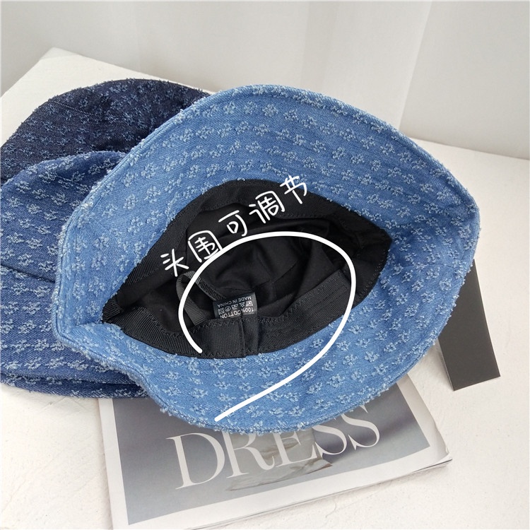 Nón Tai Bèo Denim Vành Rộng Che Nắng Thời Trang Xuân Hè Cho Nữ