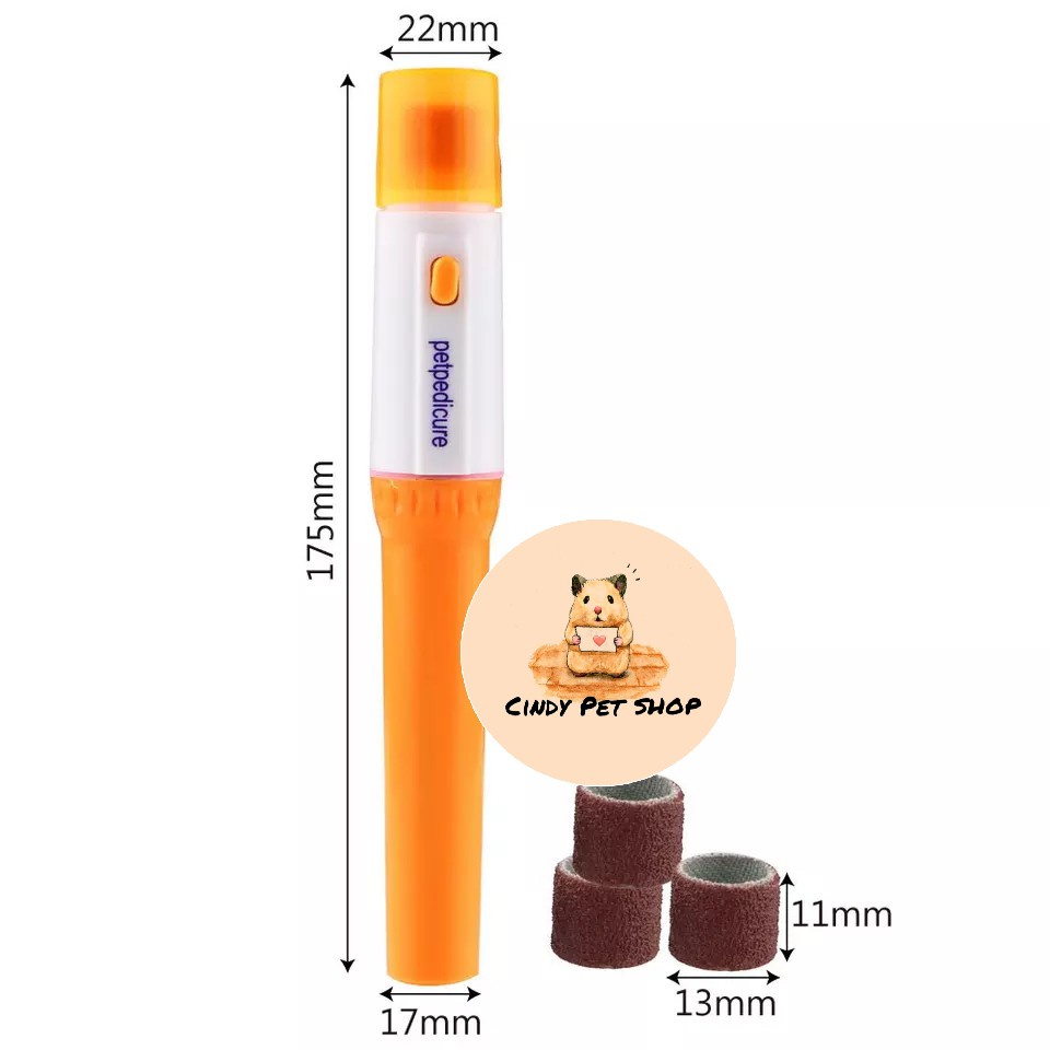 Bộ máy mài/dũa móng tự động cho Thỏ, Bọ, Chó, Mèo, Sóc Bông, Sóc Đất, Sóc Bắc Mỹ...