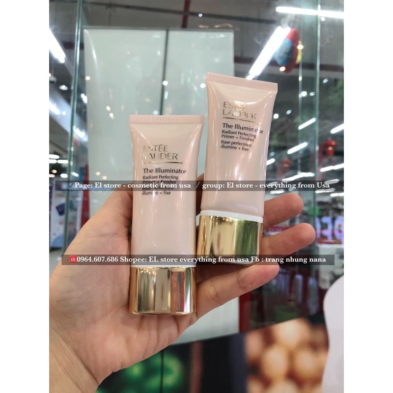 [BILL US - EL STORE] Kem lót làm mịn sáng da Estee lauder The Illuminator Radiant Perfecting Primer + Finisher