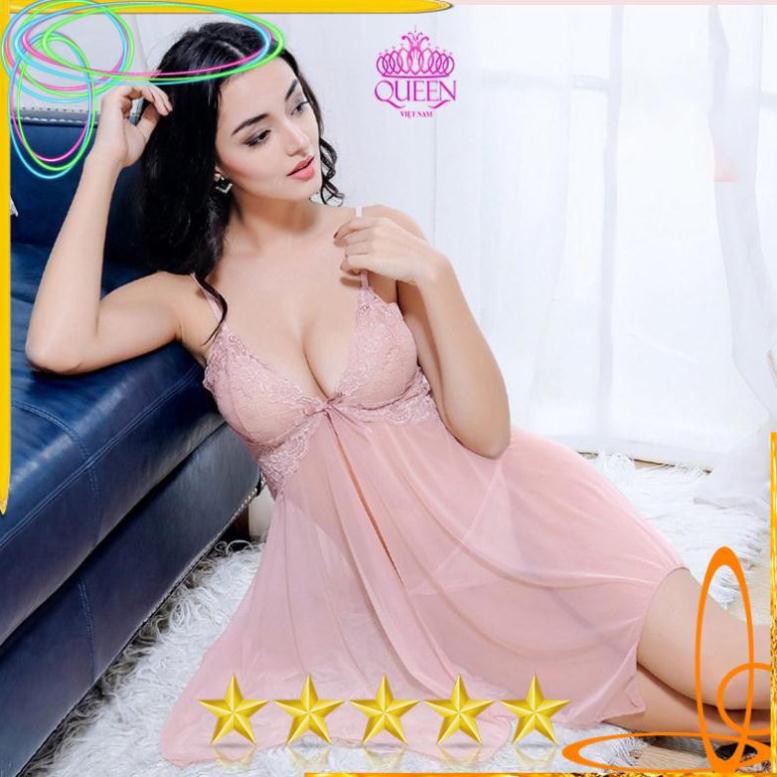 [Mẫu Mới - Siêu Đẹp] Váy ngủ quyến rũ cao cấp VAY322A - đầm ngủ ren hoa | BigBuy360 - bigbuy360.vn