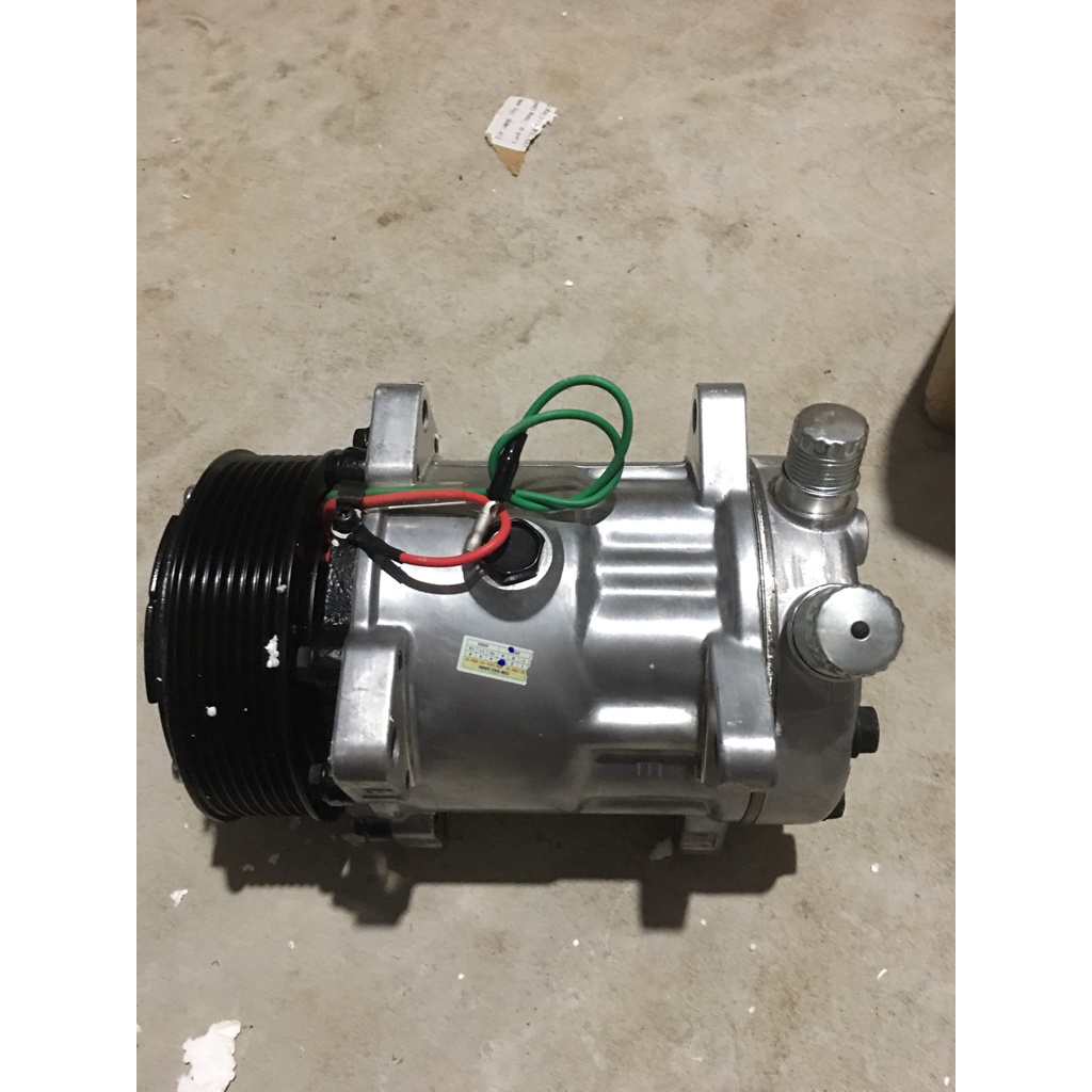 Lốc điều hoà MX802B máy xúc đầu kéo 7H15 Van đít bản Pk 24v