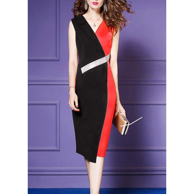 GOTI - Đầm  Dự Tiệc Trung Niên Cao Cấp Sang Trọng Tặng Mẹ 3043