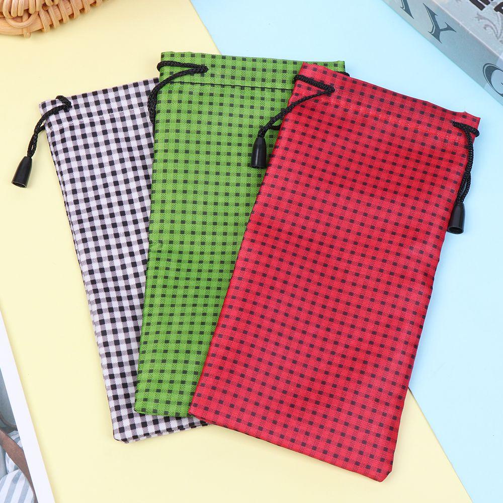 Set 5 Túi Đựng Điện Thoại / Mắt Kính Bằng Vải Chống Thấm Nước Nhiều Màu Thời Trang