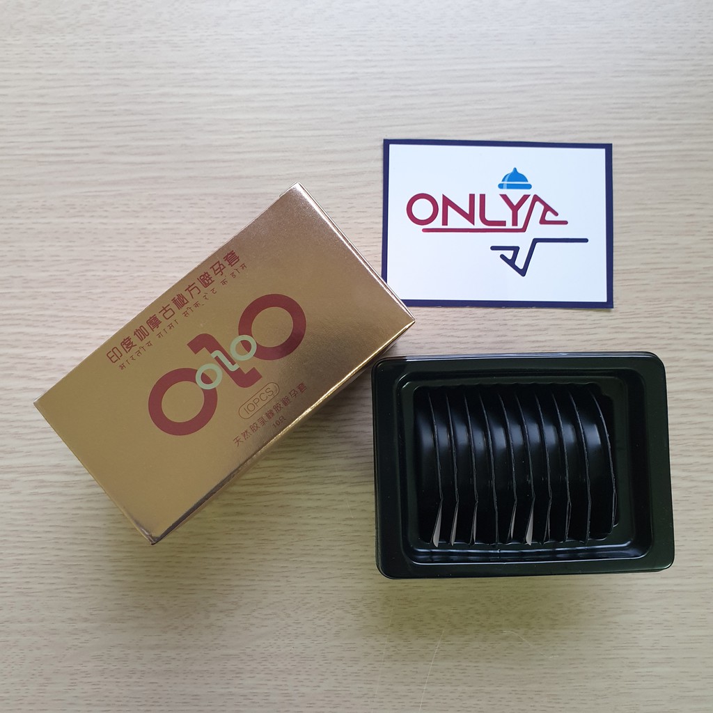 Combo 2 Hộp Bao Cao Su OLO 001 Ấn Độ Hồng OLO Ấn Độ Xanh Kéo Dài Thời Gian Hộp 10 BCS