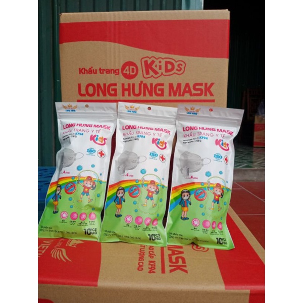[Sale cực sốc] Khẩu Trang 4D TT Mask KF94 Trẻ Em (3-12 tuổi)