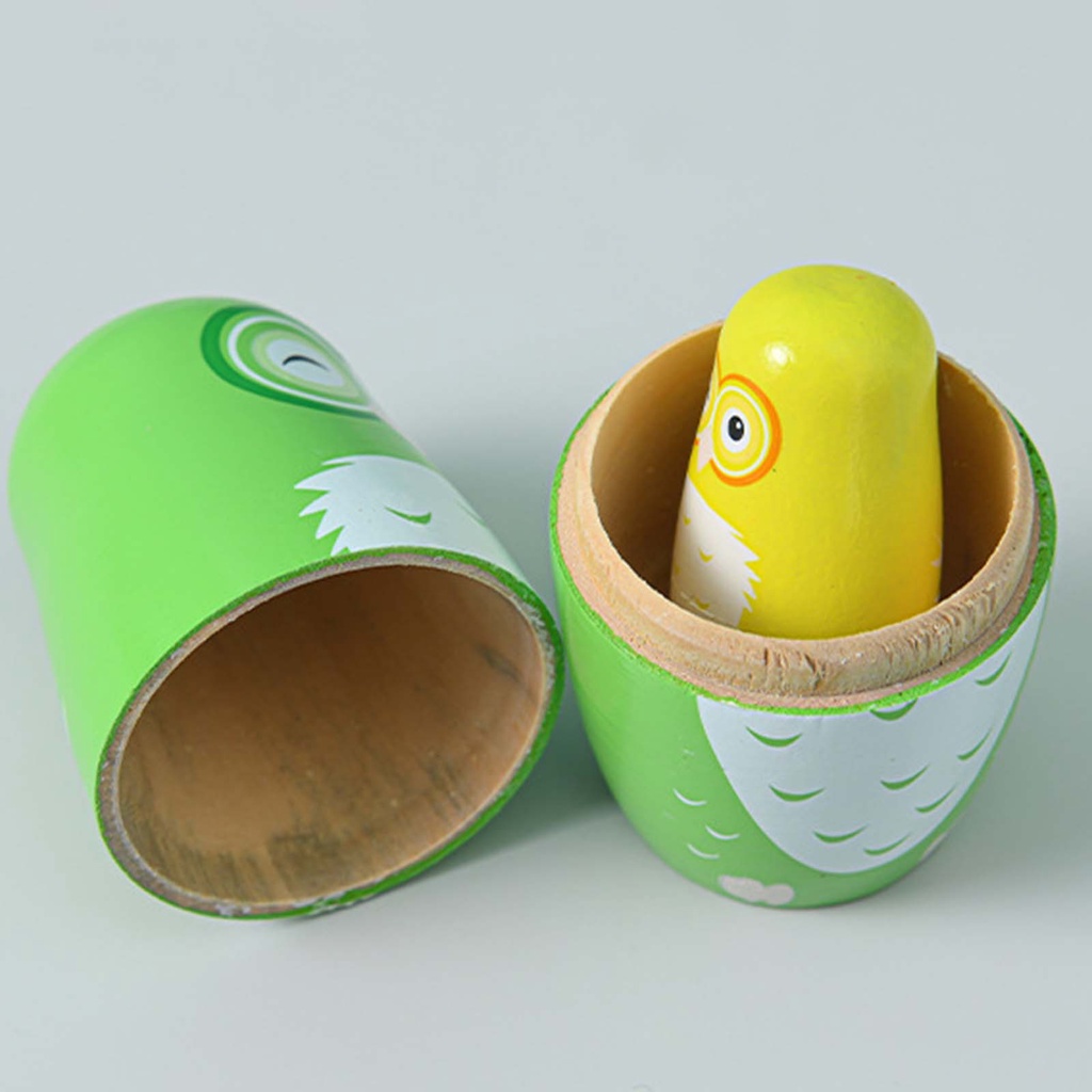 5 Búp Bê Nga Bằng Gỗ Dễ Thương