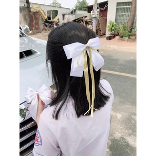 Kẹp tóc đính nơ Hàn Quốc