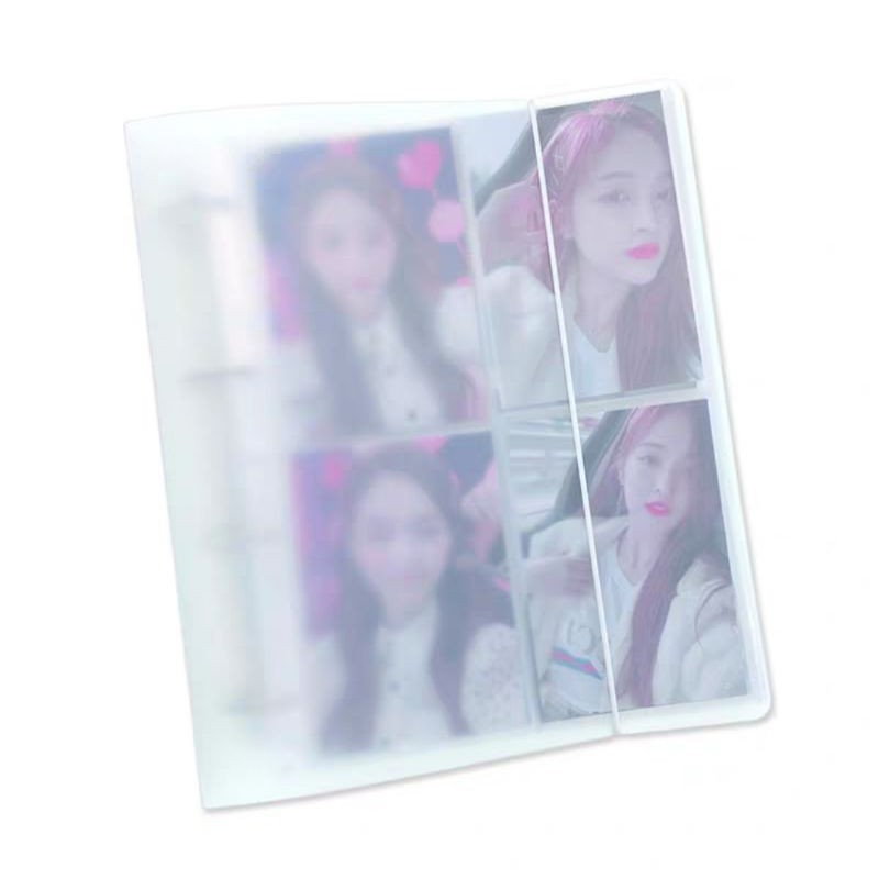 BINDER CÒNG CHỮ D - Bìa nhựa cứng đựng card, postcard,...