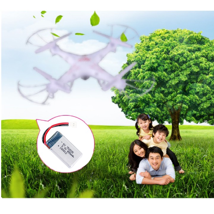 Pin Máy Bay Điều Khiển Dung Lượng Cao 3.7V 400mAh 20C