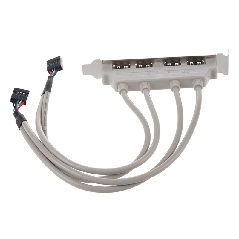 Bảng Mạch Chủ 4 Cổng usb 2.0 Sang 9 pin