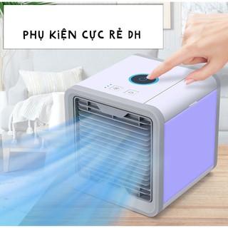 Quạt đá điều hòa mini để bàn mát lạnh tiện lợi