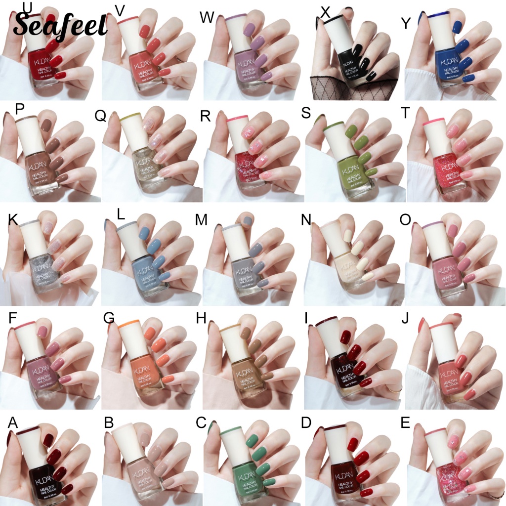 Sơn Móng Tay Dạng Lỏng 8ml Màu Sắc Sống Động