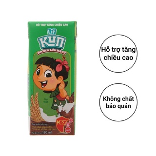 [Thùng 48 Hộp] Sữa Kun Trái Cây Vị Socola Lúa Mạch 180ml
