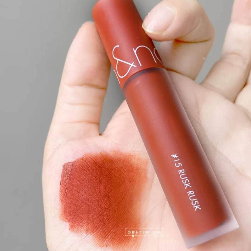 Son Kem Lì Romand Zero Velvet Tint Mầu 15 Rusk Rusk