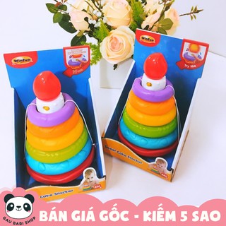 Xếp chồng cây nến ngọt ngào có đèn nhạc Winfun 0770