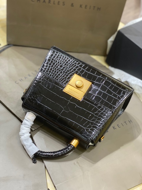 Túi CNKKK quai xách vân rắn bóng đẹp mẫu mới nhất