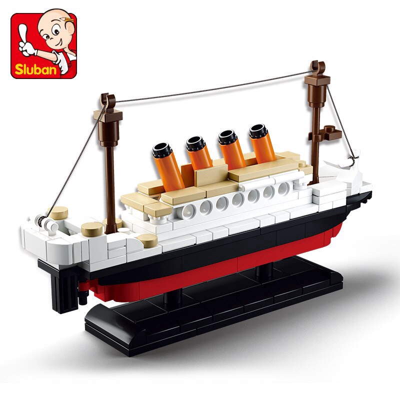 Bộ Đồ Chơi Lắp Ghép 194 Mảnh Mô Hình Tàu Titanic 0576 Thú Vị