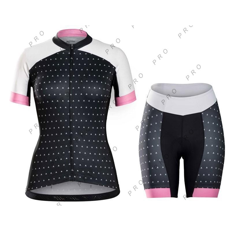 Nữ Dễ Thương Anara Đen Đi Xe Đạp Jersey Và Quần Short Bộ MTB Xe Đạp Đường Bộ Đi Xe Đạp Thoáng Khí Nh
