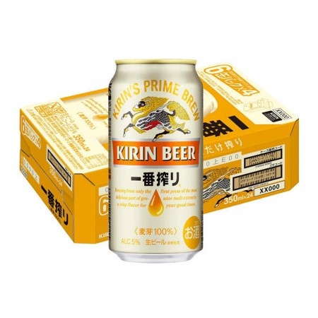 BIA KIRIN BEER NHẬT BẢN 350ML