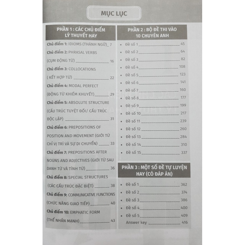 Sách  - Giải Thích Bộ Đề Thi Vào 10 Chuyên (Khối Chuyên Anh)
