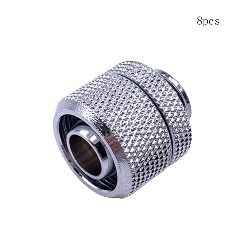 Bộ 8 Đầu Nối Ống Nước Bằng Đồng Thau G1/4 10x13mm