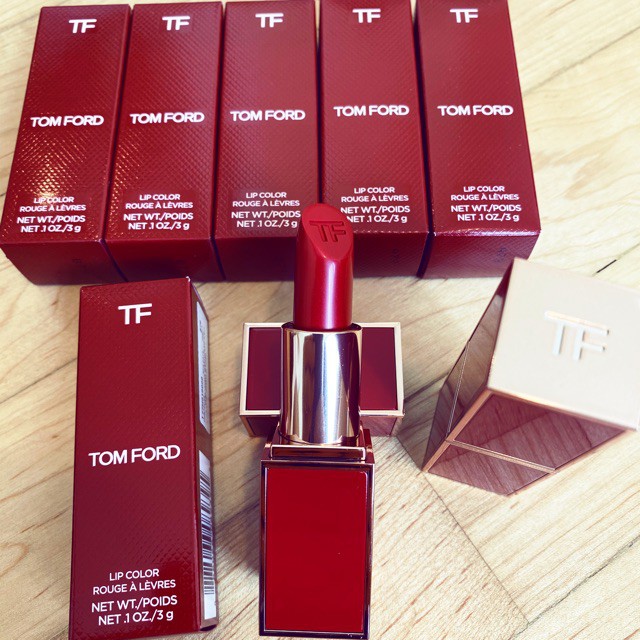 Son Tom Ford Đỏ Đủ Màu- Phiên bản vỏ đỏ giới hạn đủ